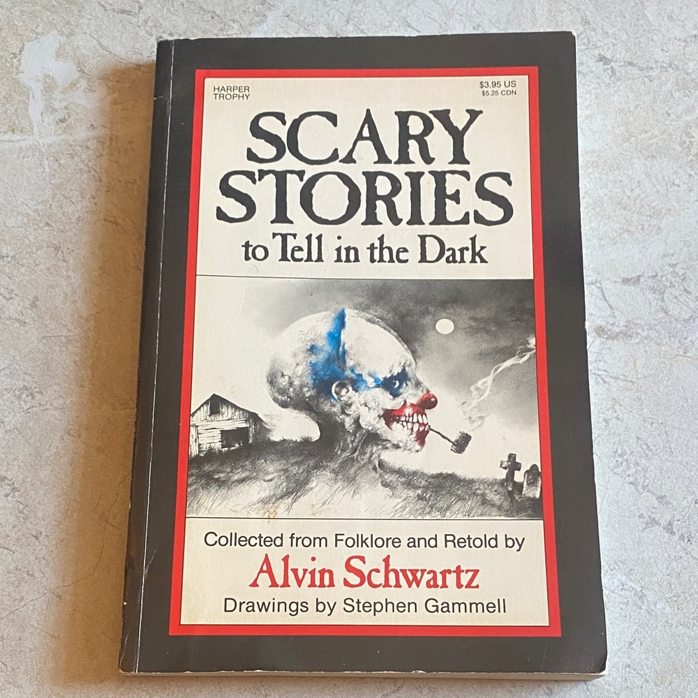 Scary Stories to Tell in the Dark Paperback Book